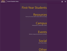 Tablet Screenshot of m.wcupa.edu